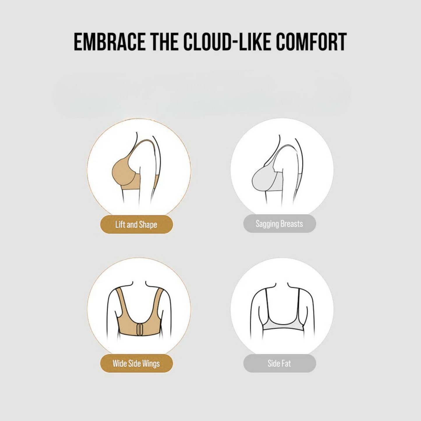 Lace Underwire Padded Push Up Bra