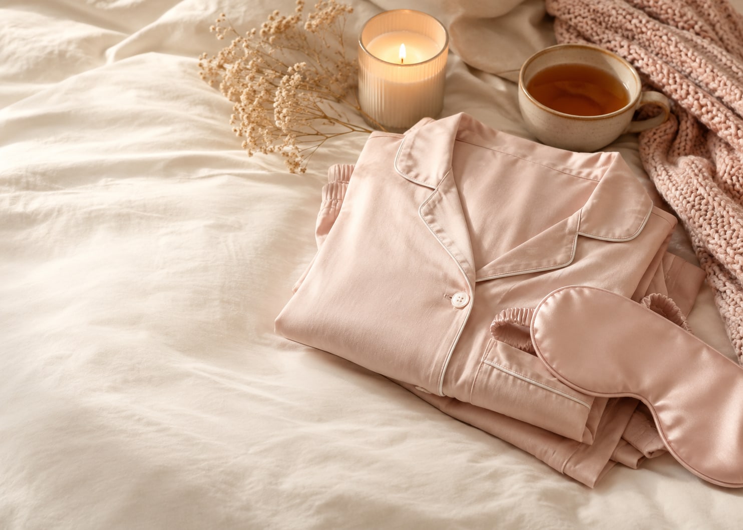 Viveane premium sleep essentials flat-lay