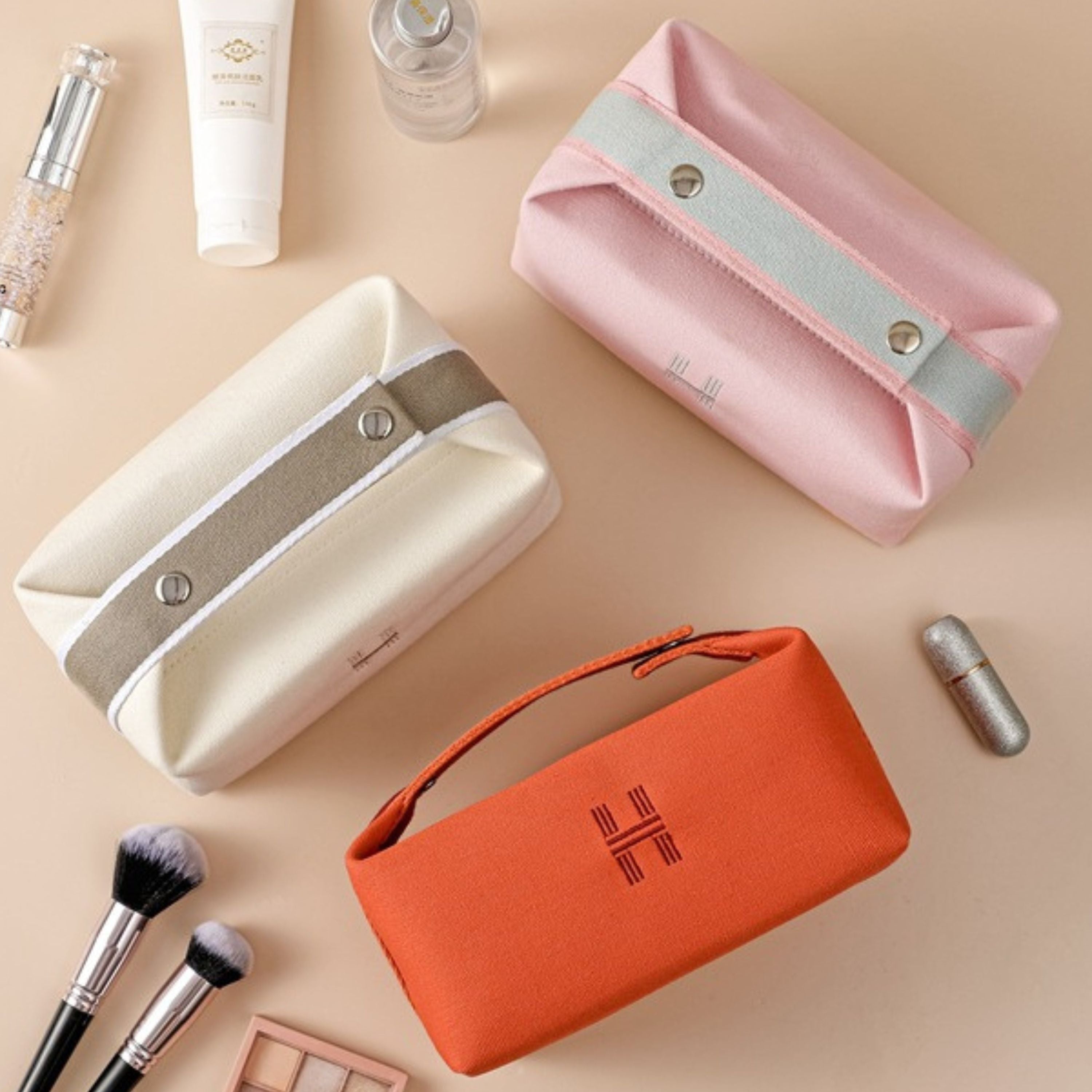 H Makeup Bag