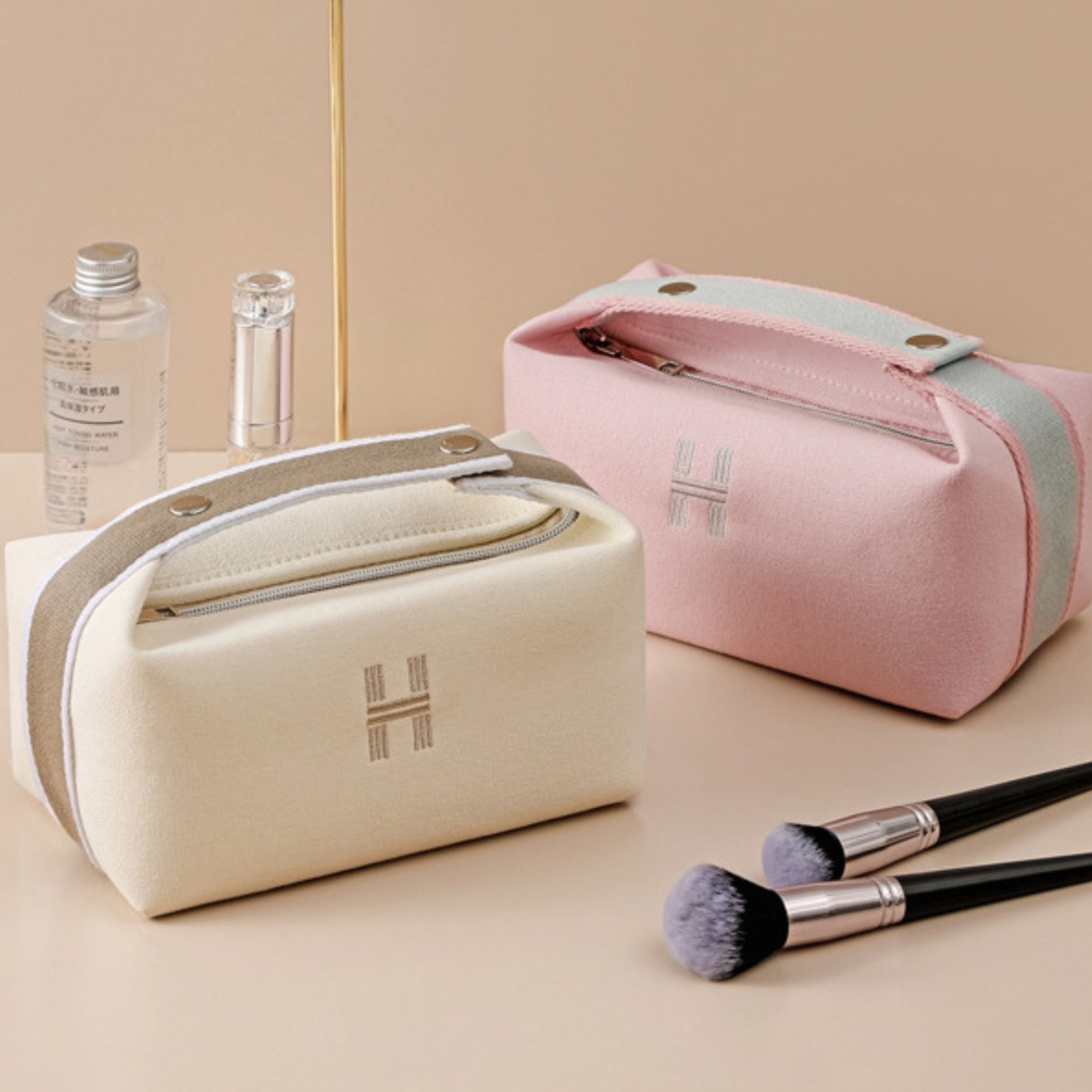 H Makeup Bag