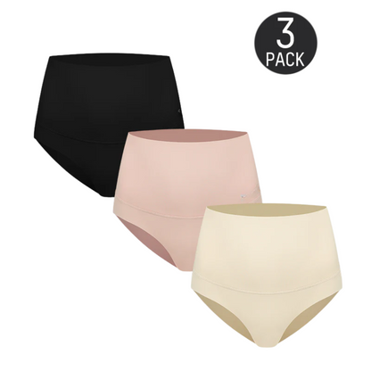 High-Rise Seamless Thong Panty(3 Pack)