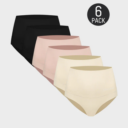 3-Pack High Waisted Tummy Control Briefs