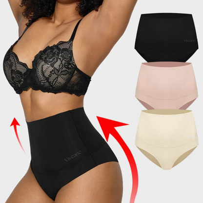 3-Pack High Waisted Tummy Control Briefs
