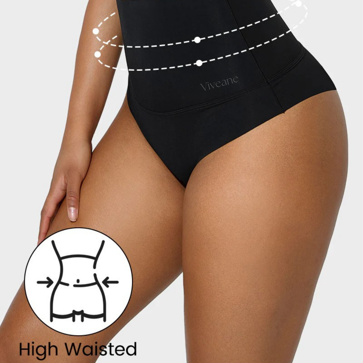 3-Pack High Waisted Tummy Control Briefs