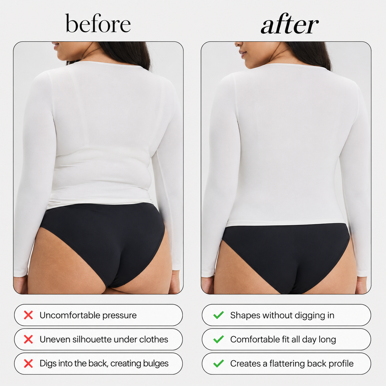 Seamless Deep-V Wireless Push-Up Bra