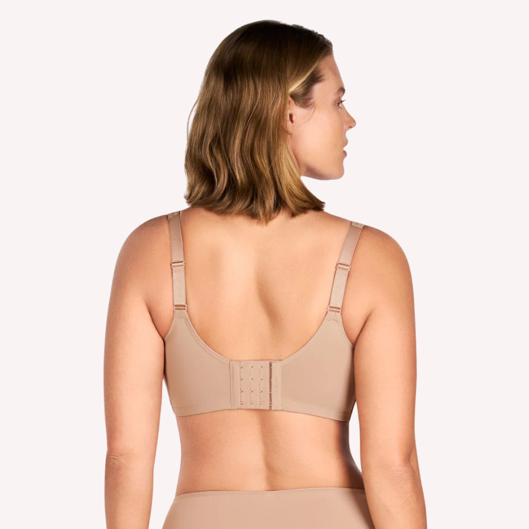 Cooling Full Natural Nude Unlined Minimizer Bra