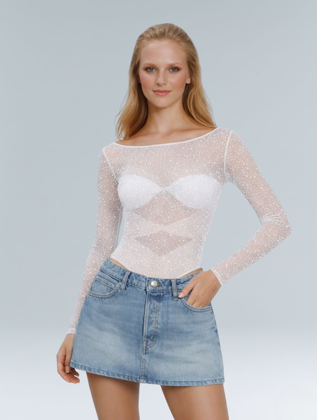The Stardust Mesh Bodysuit