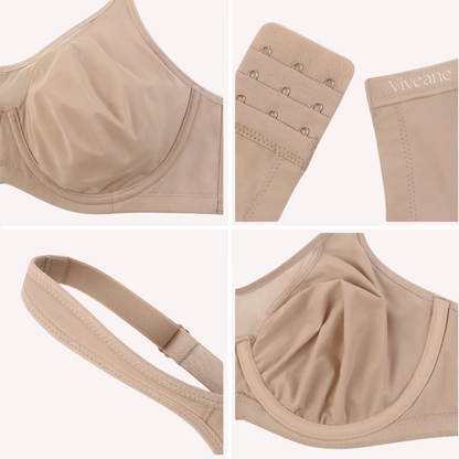 Cooling Full Natural Nude Unlined Minimizer Bra
