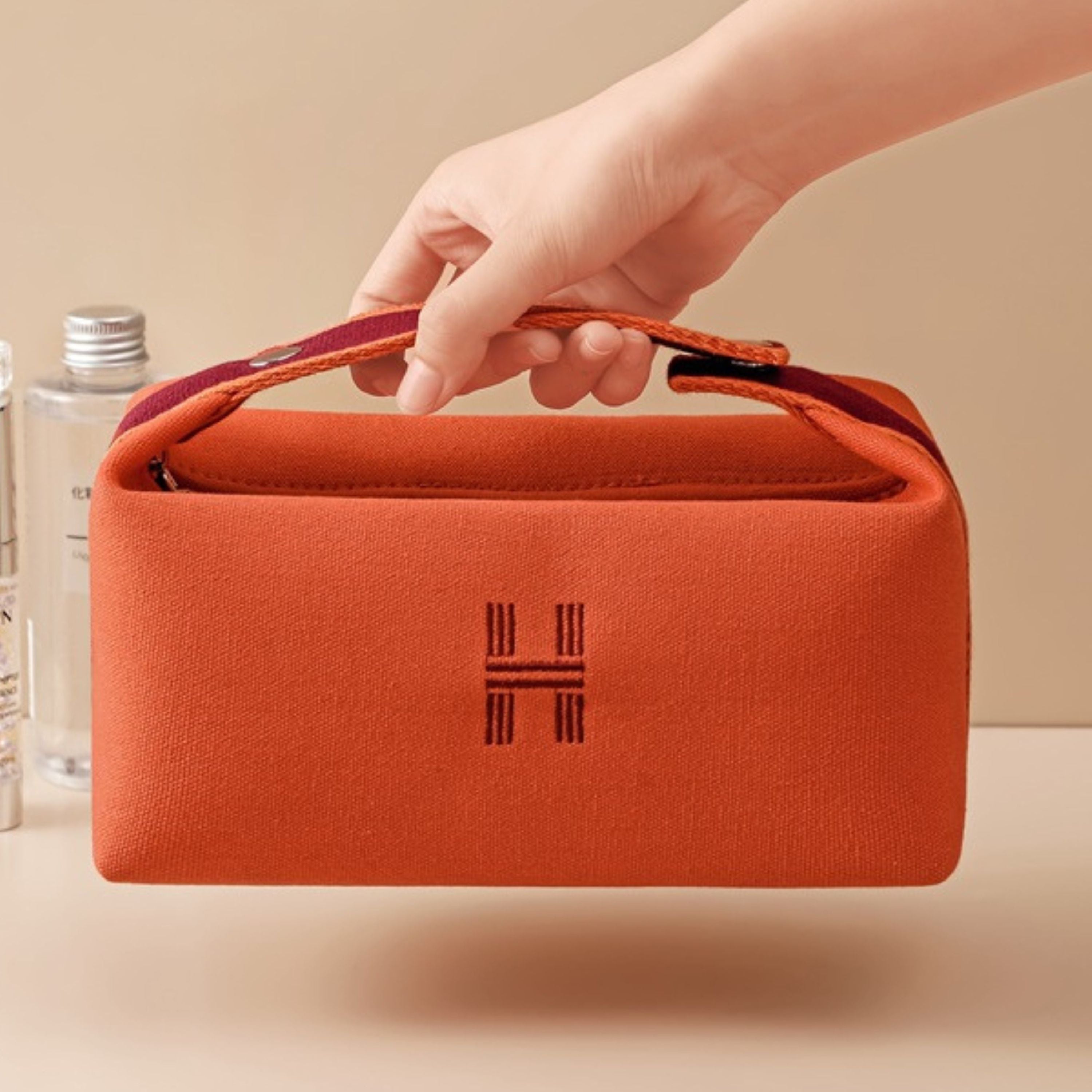 H Makeup Bag