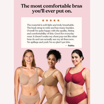 Cooling Full Unlined Minimizer Bra