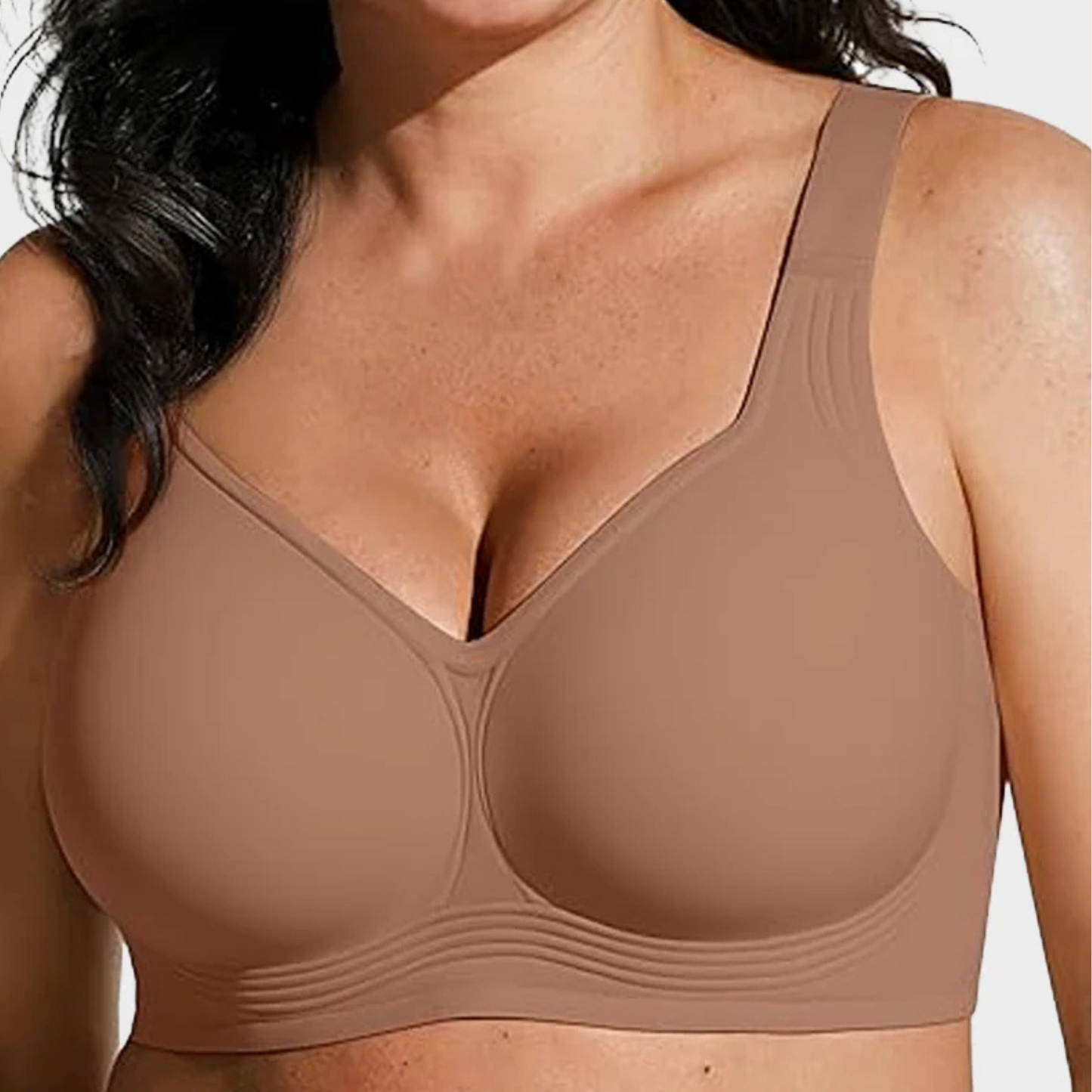 Comfortable Wireless Full Coverage Jelly Smoothing Bra
