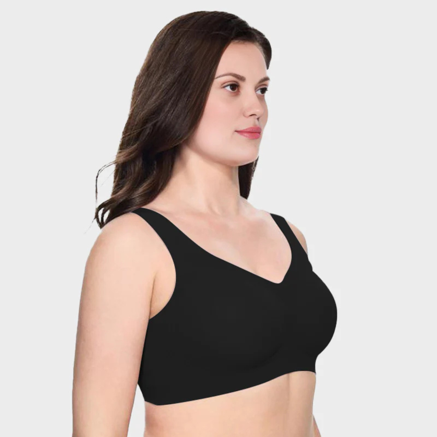 Lifting Wire-Free Antibacterial Jelly Bra