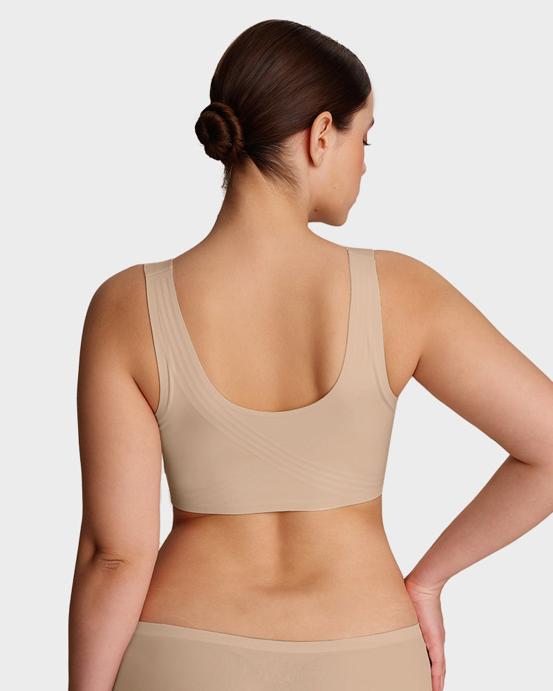 Viveane Lifting Wire-Free Jelly Bra in Skin