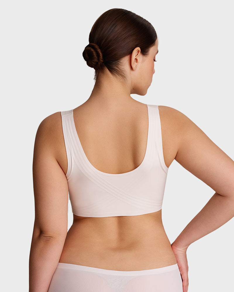 Viveane Lifting Wire-Free Jelly Bra in White