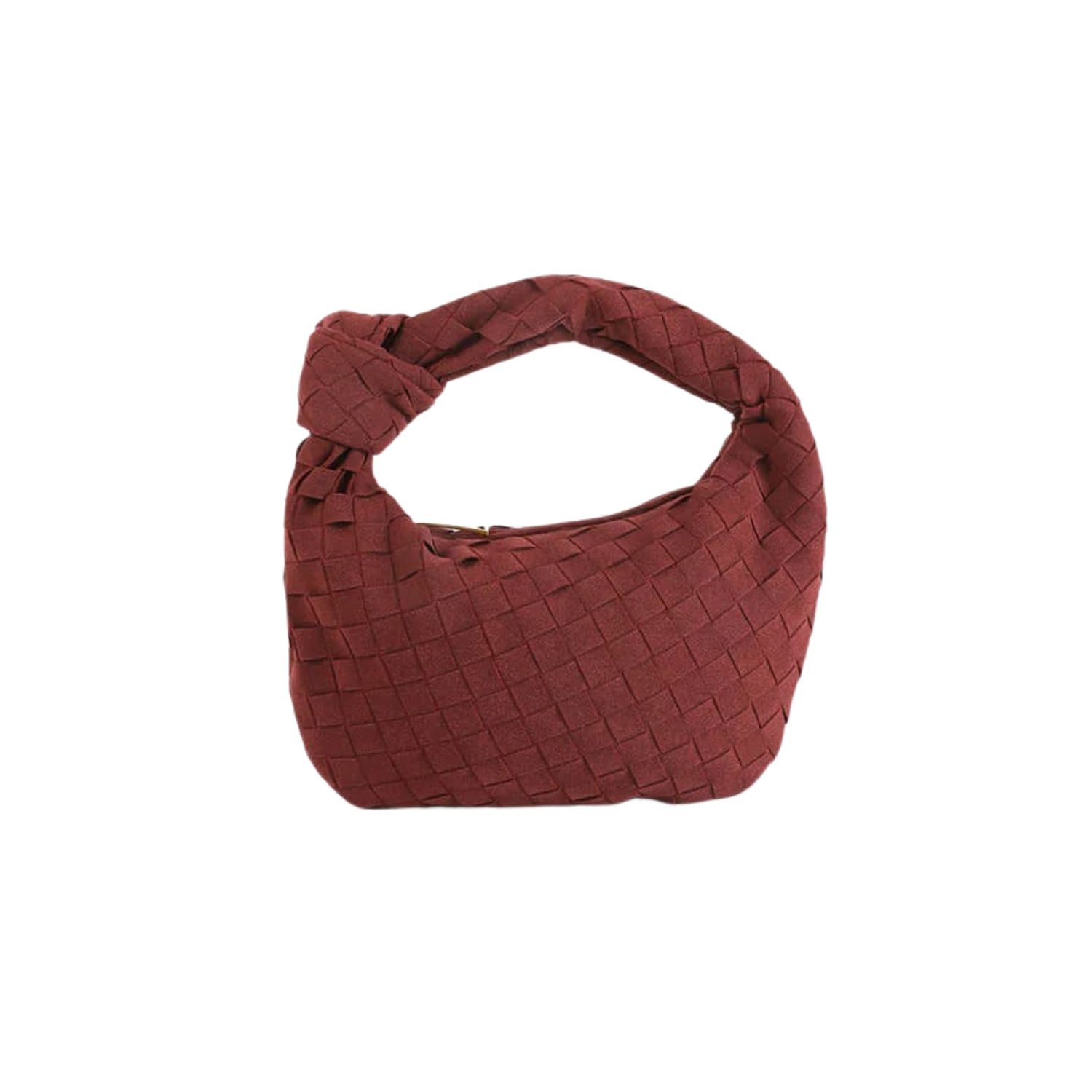 Lima Suede Woven Bag mini