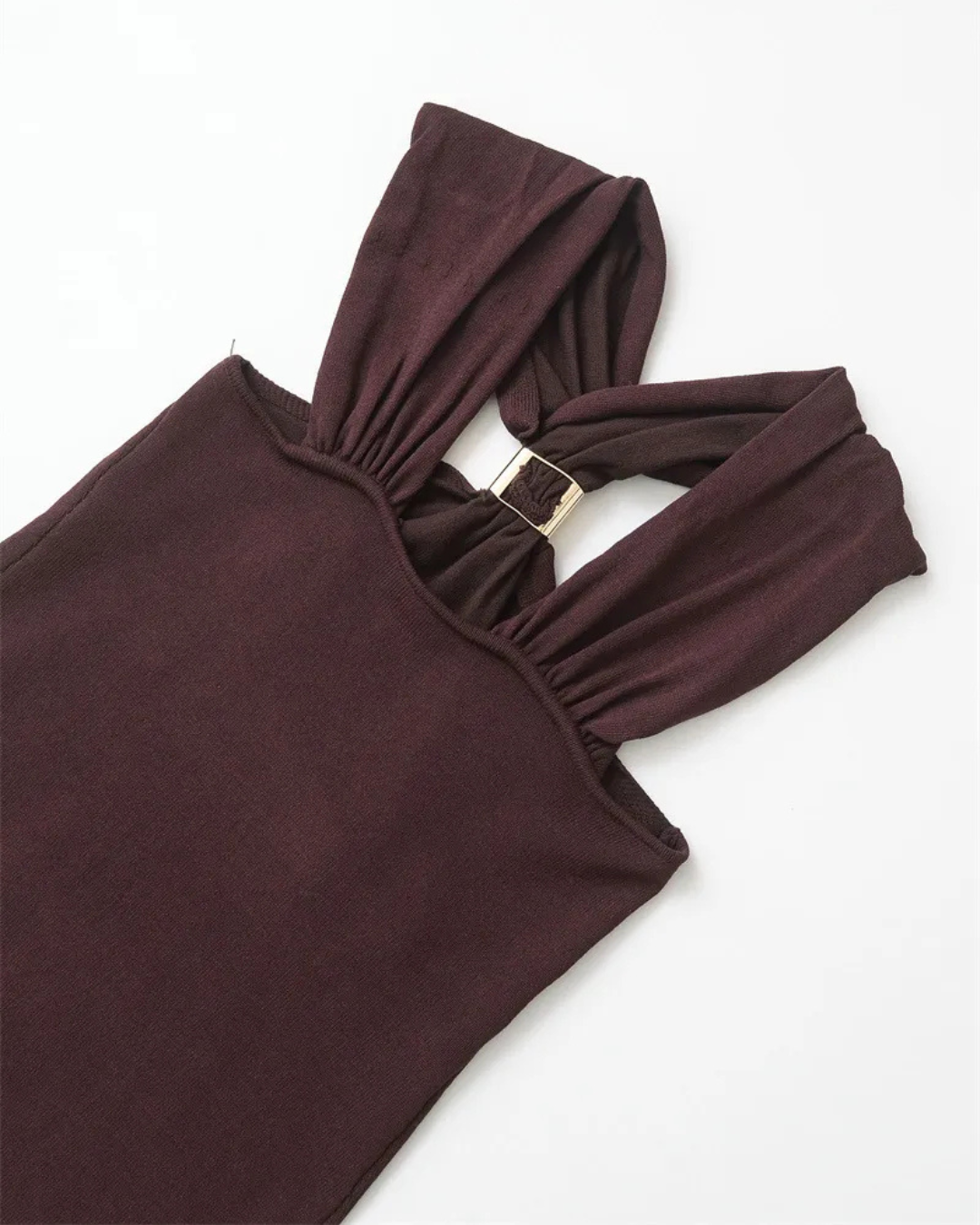 Top Halter Mocha
