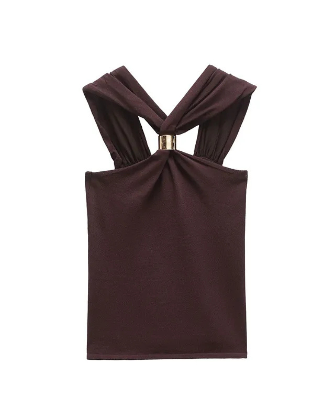 Top Halter Mocha