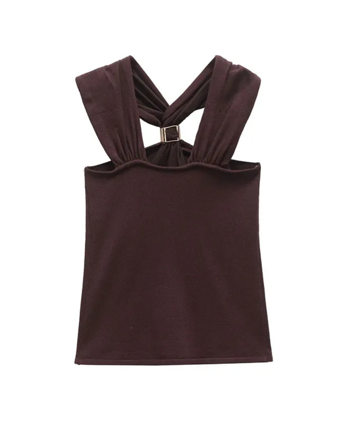 Top Halter Mocha