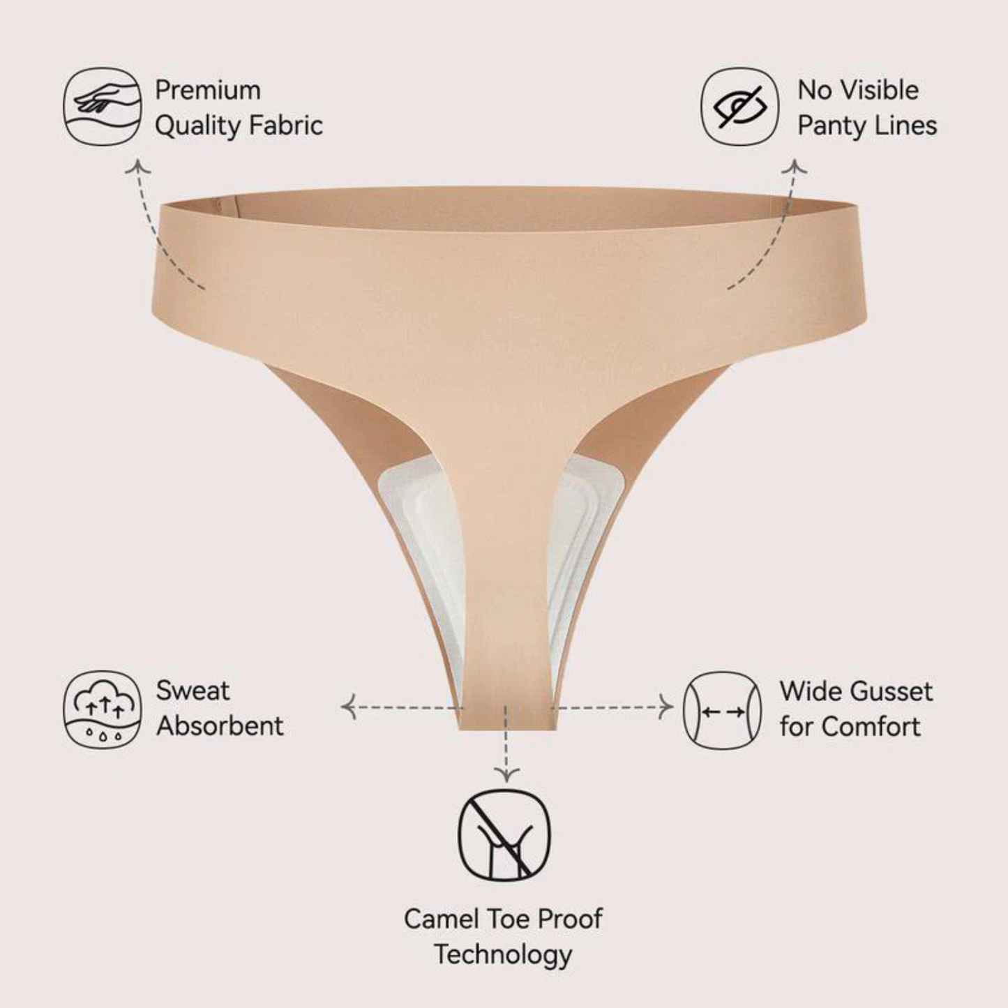 Camel Toe Cover