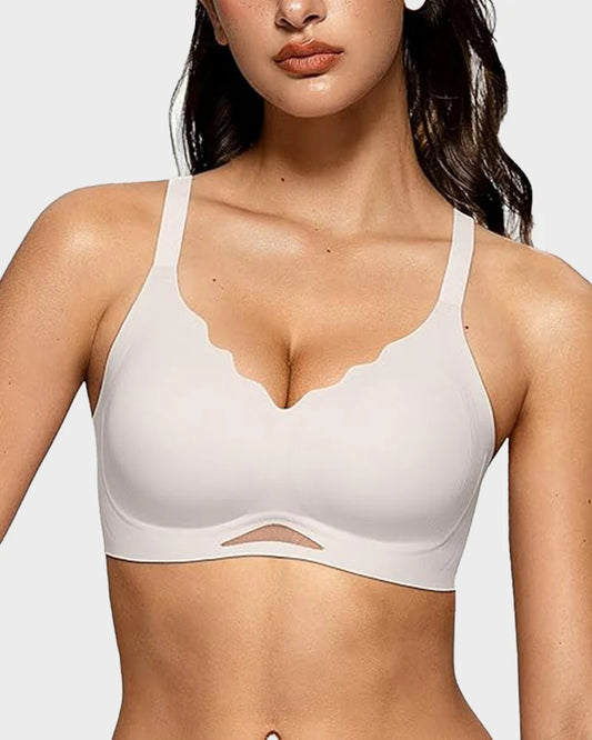 Comfortable Wireless Full Coverage Jelly Smoothing Bra