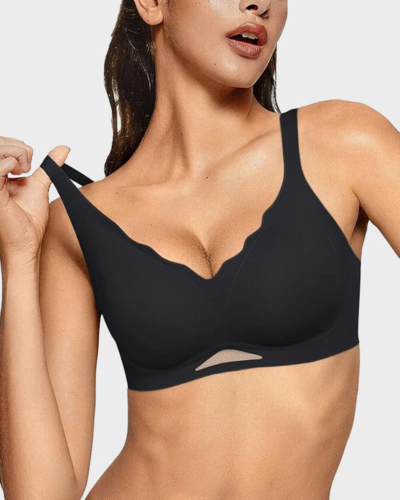 Comfortable Wireless Full Coverage Jelly Smoothing Bra