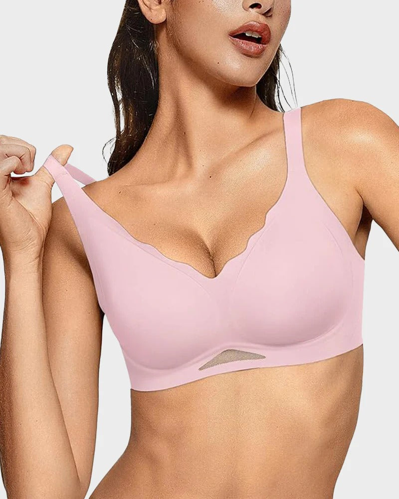 Comfortable Wireless Full Coverage Jelly Smoothing Bra