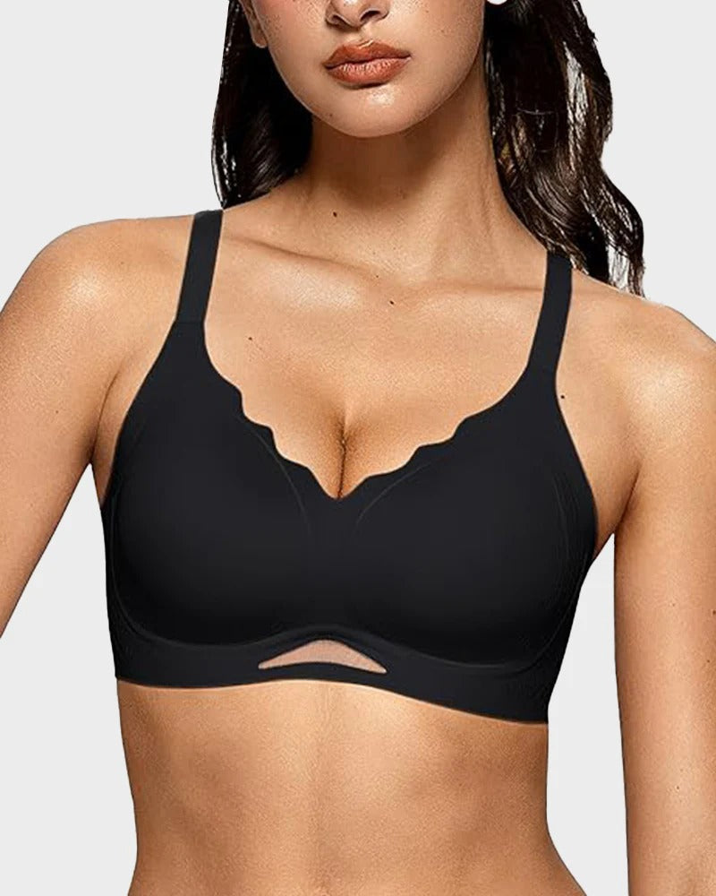 Comfortable Wireless Full Coverage Jelly Smoothing Bra