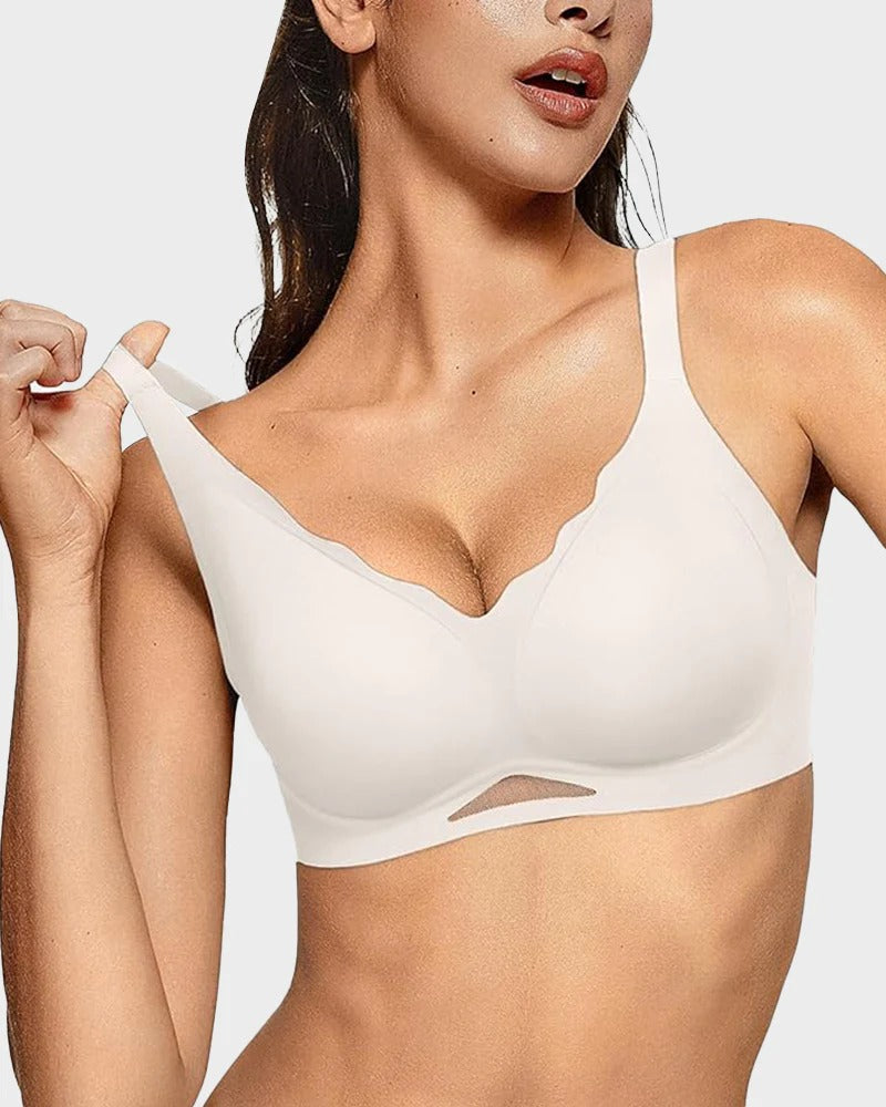 Comfortable Wireless Full Coverage Jelly Smoothing Bra