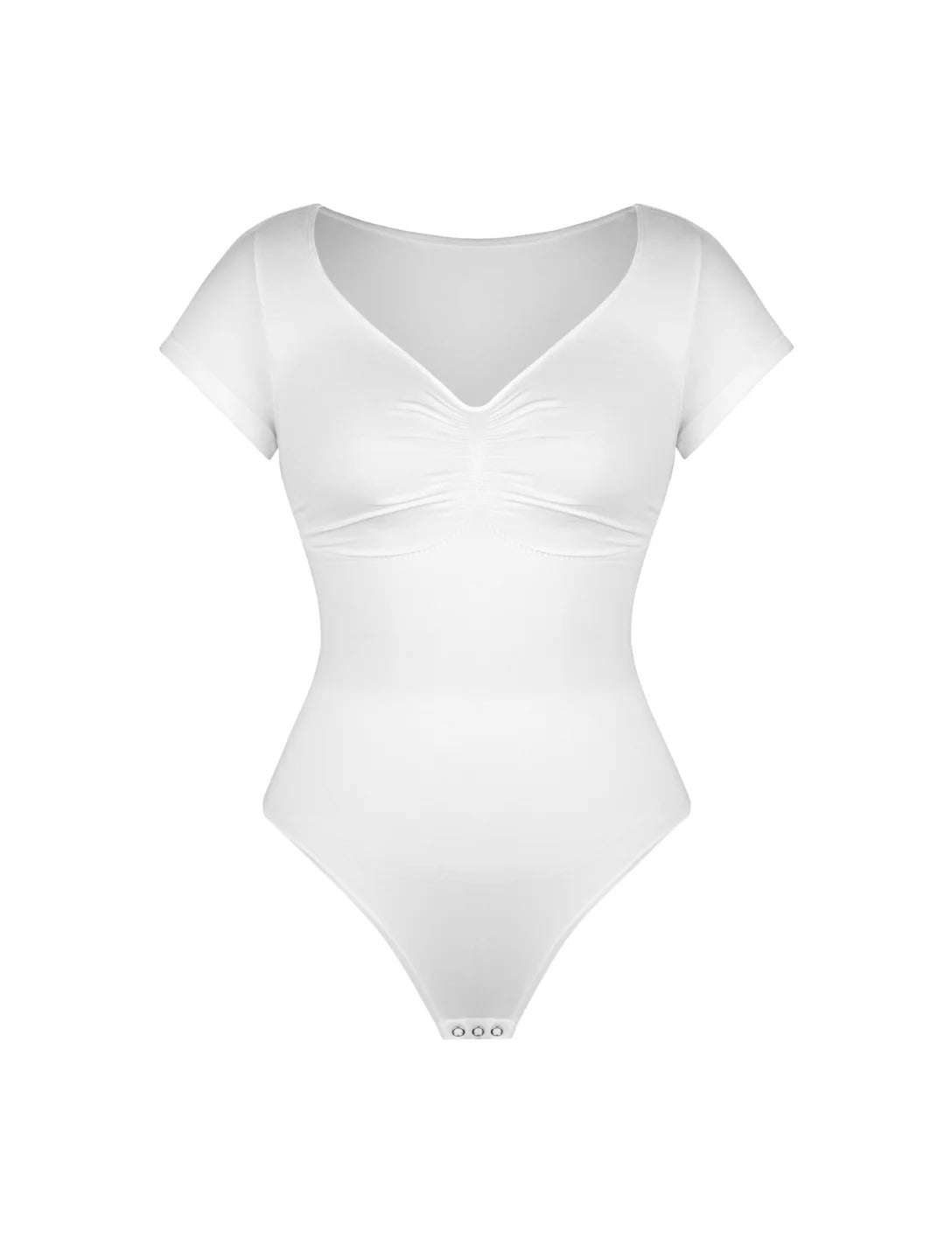V-Neck Sculpting Tee Bodysuit