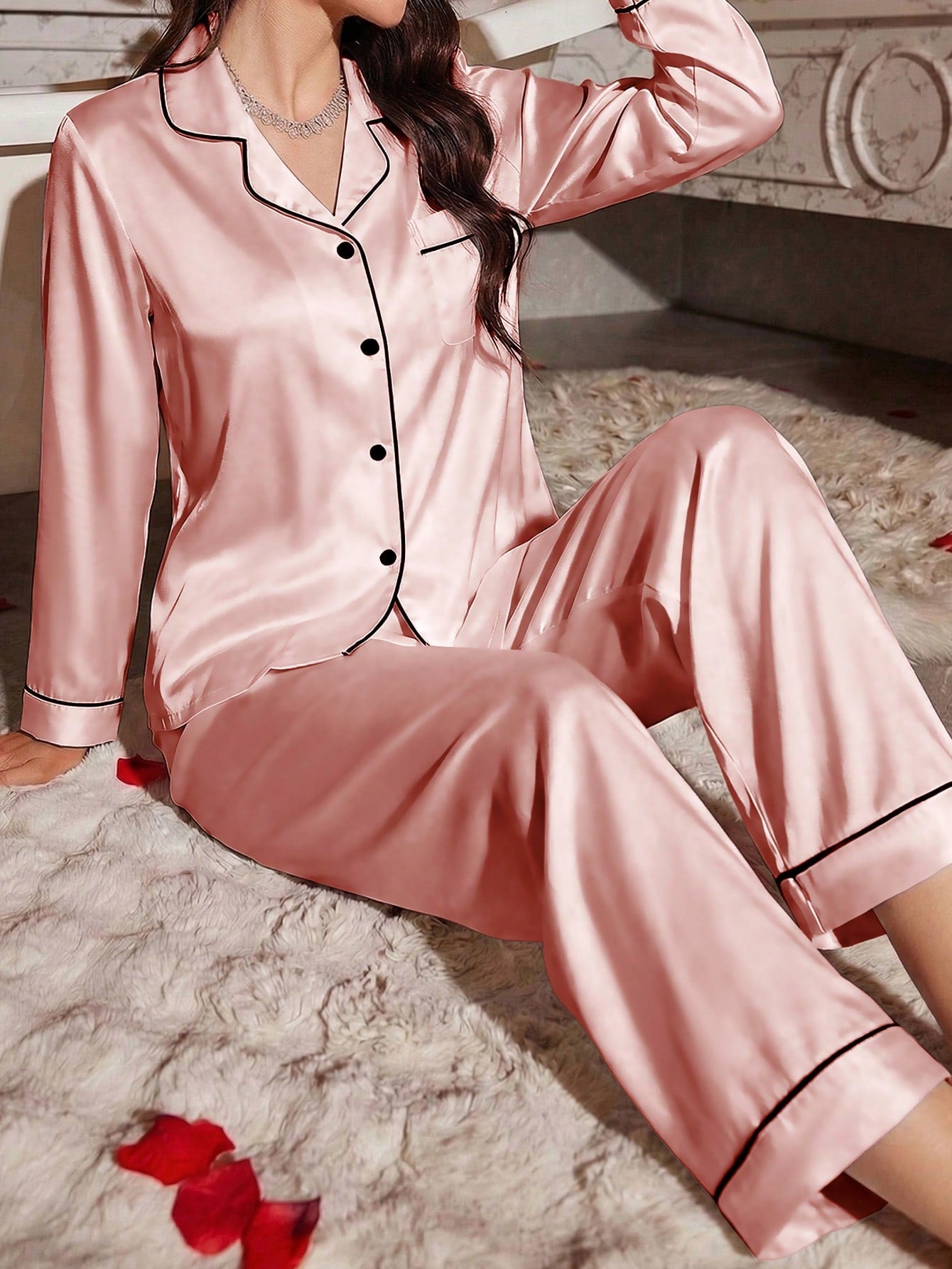 Boudoir Satin Set