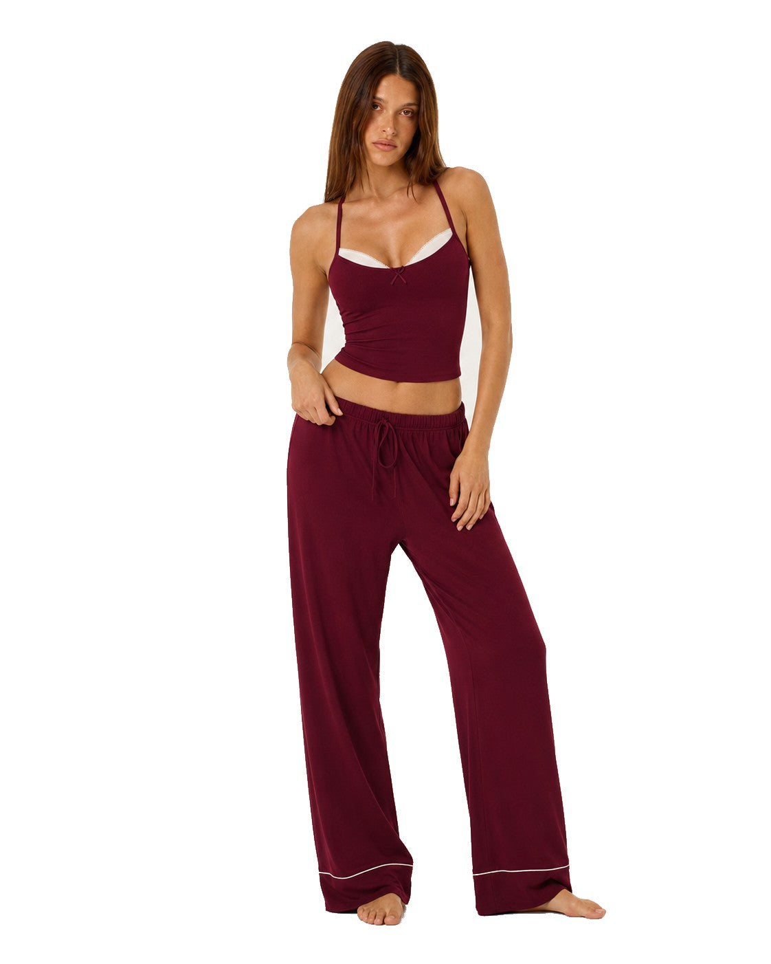 Conjunto de ropa de estar por casa, suave como la mantequilla