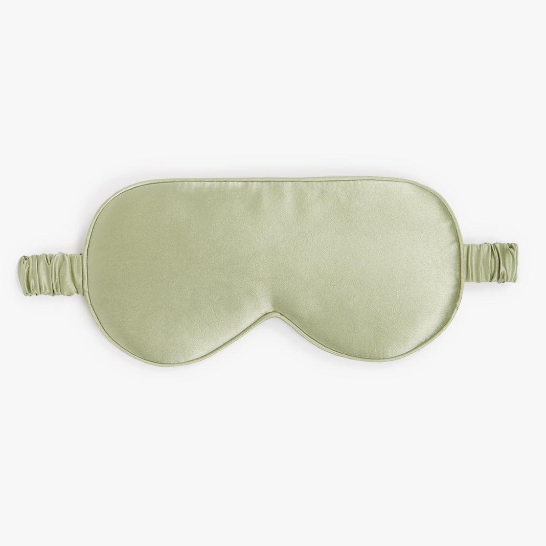 Premium Silk Sleep Mask Olive