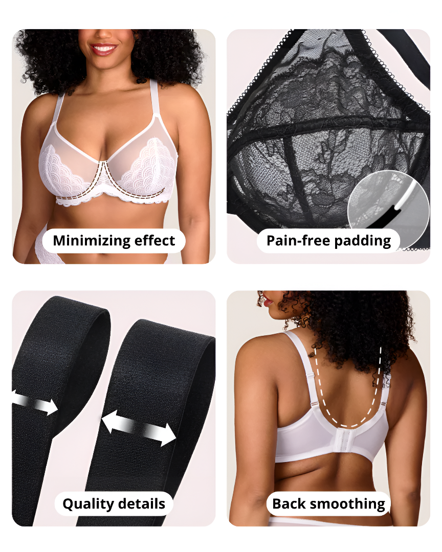 Enchante Unlined Minimizer Bra