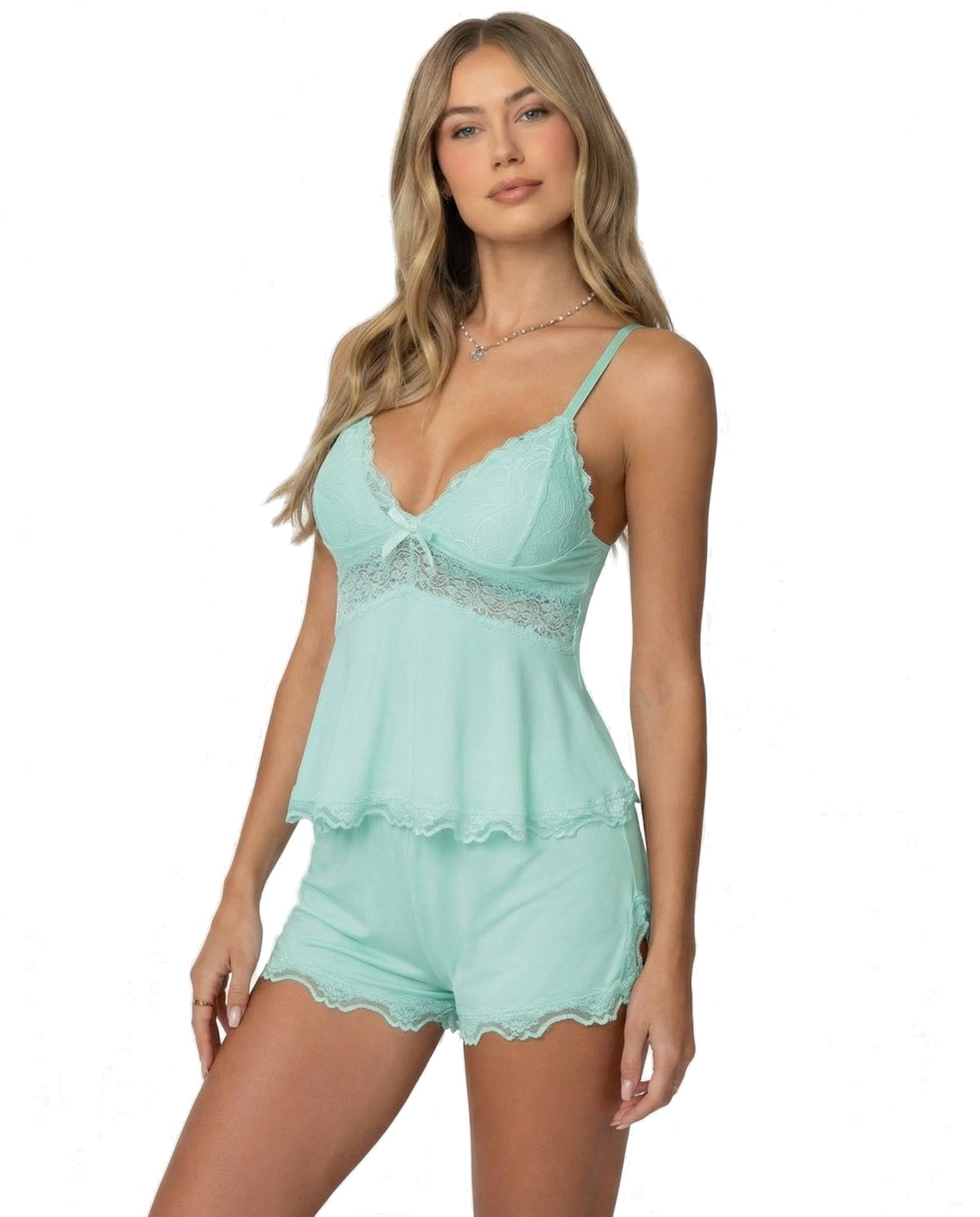 Midnight Kiss Lace Set