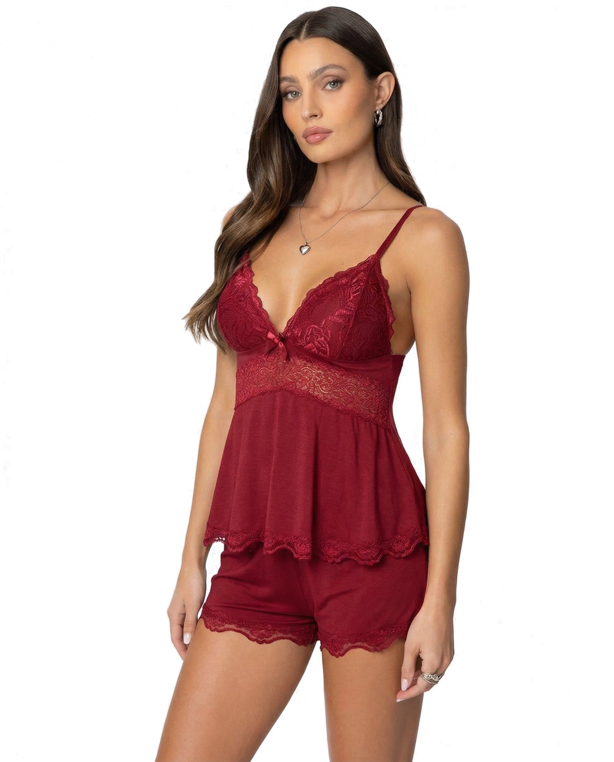 Midnight Kiss Lace Set