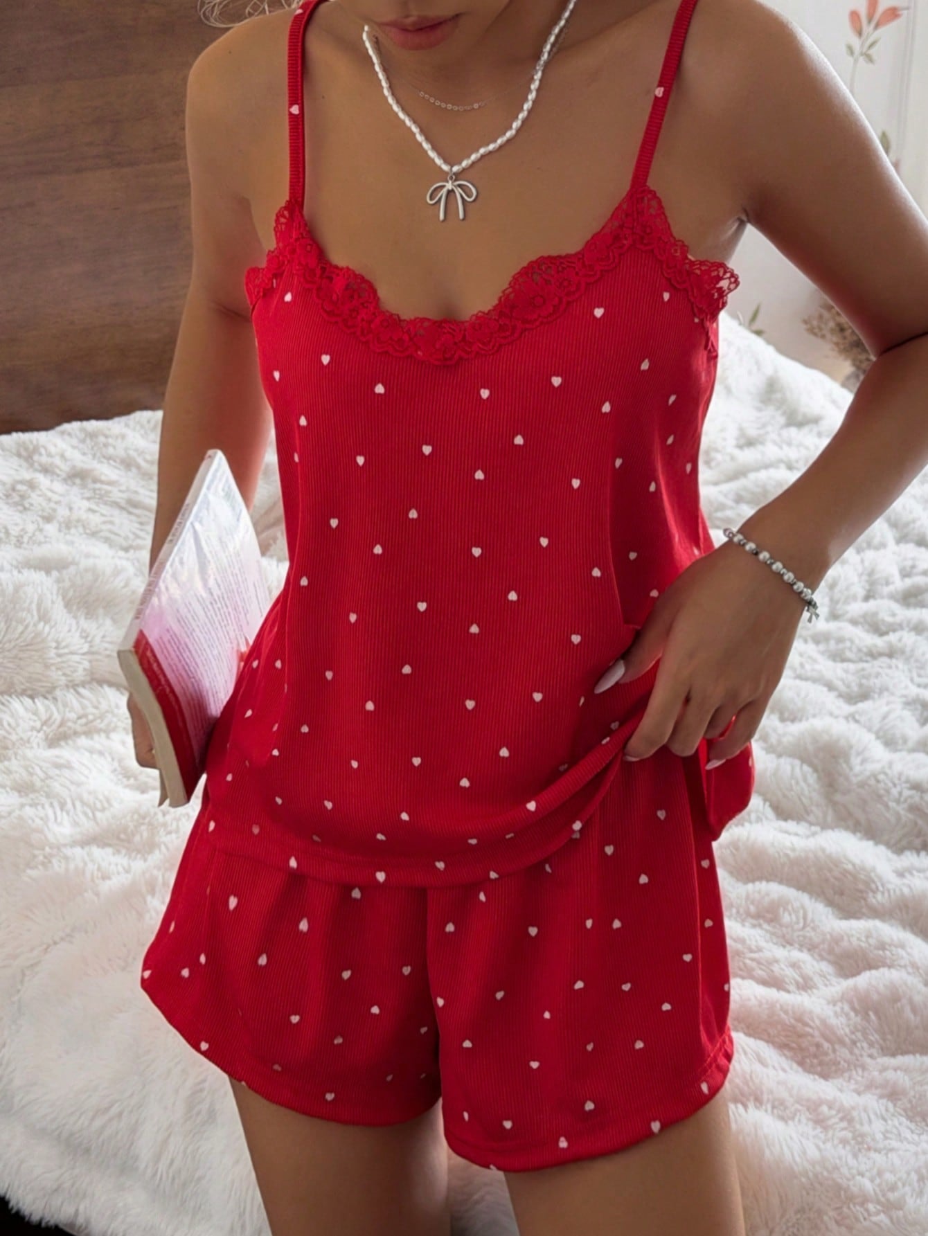 Sweetheart Knit Set